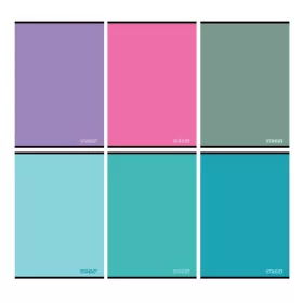 Füzet vonalas STREET A/5 54 lapos Colours margóval