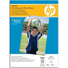   Fotópapír HP Q5456A A/4 inkjet fényes 250 gr 25 ív/csomag