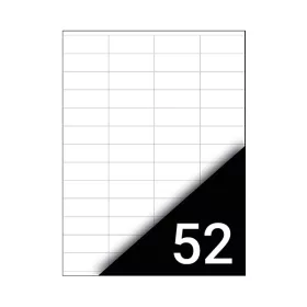   Etikett FORTUNA 52,5x21,2mm univerzális 5200 címke/doboz 100 ív/doboz