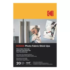   Fotópapír KODAK Photo Fabric 10x15 cm felragasztható és visszaszedhető 20 lapos