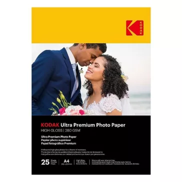 Fotópapír KODAK Ultra Premium A/4 fényes 280 g 25 lapos