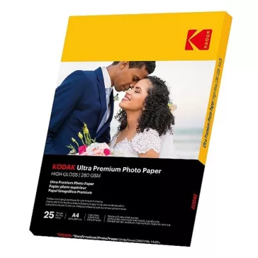 Fotópapír KODAK Ultra Premium A/4 fényes 280 g 25 lapos