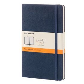   Notesz vonalas MOLESKINE QP060B20 "L" keményfedeles zafírkék