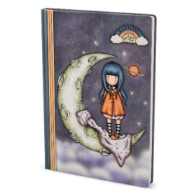   LIPAMILL Beíró SANTORO Gorjuss A/4 80 lapos keményfedeles kockás