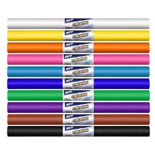 - Krepp papír 50x200cm mix vegyes alapszínek 10 darabos