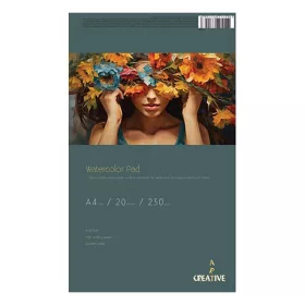 Akvarell rajztömb CREATIVE A/4 230 g 20 lapos