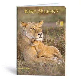 Füzet vonalas LIPAMILL A/4 40 lapos King of lions