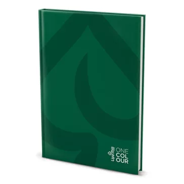   Beírókönyv kockás LIPAMILL A/4 96 lapos Office keményfedeles