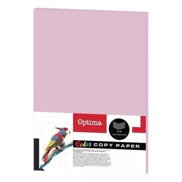   Fénymásolópapír színes OPTIMA A/4 75 g neon pink 100 ív/csomag