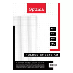 Rovatolt ív OPTIMA A/3 franciakockás 60 g 200 íves