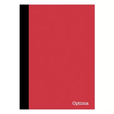 Beírókönyv vonalas OPTIMA A/4 60 lapos keményfedelű
