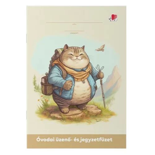 Üzenő- és jegyzetfüzet ICO Student A/5 32 lapos óvodai