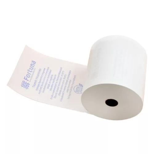Thermo tekercs FORTUNA Premium 55 g 80x80mm/12 76 fm BPA mentes