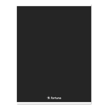 Füzet kockás FORTUNA Monocolor A/4 32 lapos 87-32 fekete