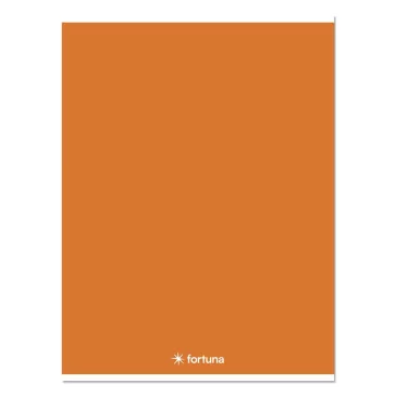   Füzet kockás FORTUNA Monocolor A/4 32 lapos 87-32 narancssárga
