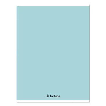   Füzet kockás FORTUNA Monocolor A/5 32 lapos 27-32 pasztell kék