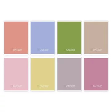  COOL SCHOOL Füzet sima One Colour Pastel A/5 20-32 vegyes színek
