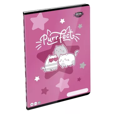   Füzet kockás LIZZYSULI A/4 32 lapos 87-32 Kittok Stars Purrfect