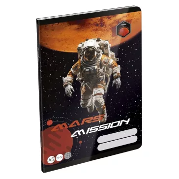 Füzet kockás LIZZYSULI A/5 32 lapos 27-32 Mars Mission