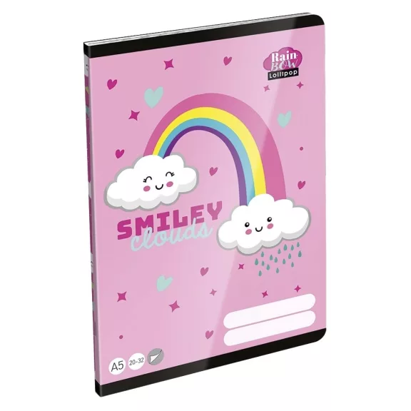 Füzet sima LIZZYSULI A/5 32 lapos 20-32 Lollipop Rainbow Füzet sima LIZZYSULI A/5 32 lapos 20-32 Lollipop Rainbow