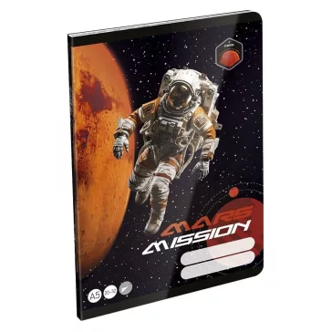 Füzet sima LIZZYSULI A/5 32 lapos 20-32 Mars Mission