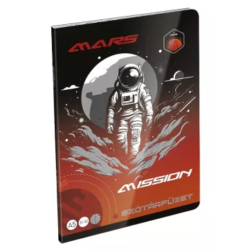 Szótárfüzet LIZZYSULI A/5 32 lapos 31-32 Mars Mission