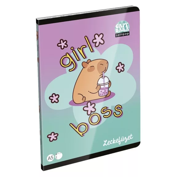Leckefüzet LIZZYSULI A/5 40 lapos Lollipop Capybara Leckefüzet LIZZYSULI A/5 40 lapos Lollipop Capybara