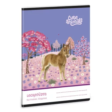 Leckefüzet ARS UNA A/5 32 lapos Cute Animals-Horse