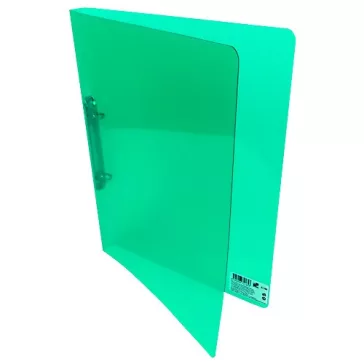   KARTON PP Gyűrűskönyv A/4 20 mm 2 gyűrű átlátszó zöld