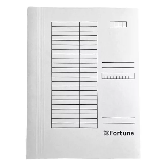 Gyorsfűző FORTUNA papír fehér Gyorsfűző FORTUNA papír fehér