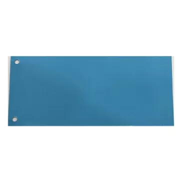 Elválasztócsík FORTUNA 105x235mm karton kék 100 darabos