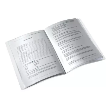Iratvédő mappa LEITZ Wow A/4 40 zsebes zöld