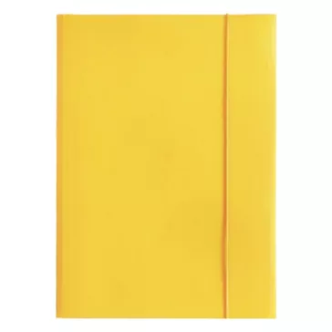 Gumis mappa OPTIMA A/4 sárga 400 g