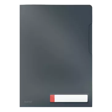   Genotherm "L" LEITZ Cosy Privacy A/4 200 mikron bársonyszürke 3 darabos