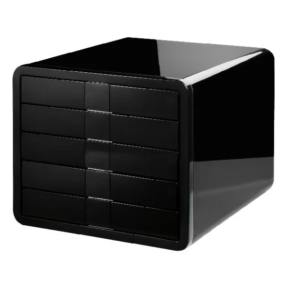 Irattartó HAN i-Box A4/C4 5 fiókos fekete Irattartó HAN i-Box A4/C4 5 fiókos fekete