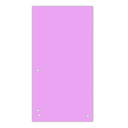 Elválasztócsík DONAU 105x235 mm karton rózsaszín 100 darabos
