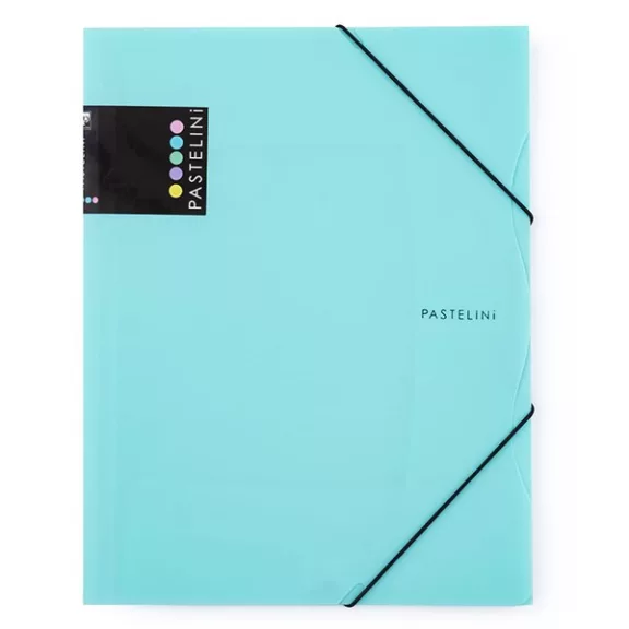 Gumis mappa PASTELINI PP A/4 zöld Gumis mappa PASTELINI PP A/4 zöld