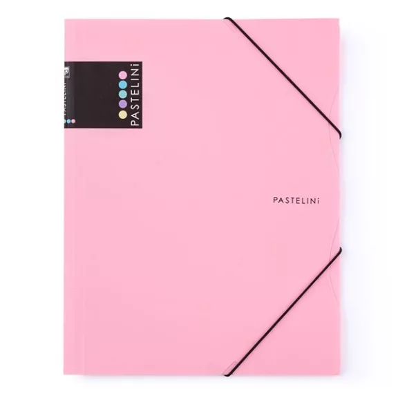Gumis mappa PASTELINI PP A/4 pink Gumis mappa PASTELINI PP A/4 pink
