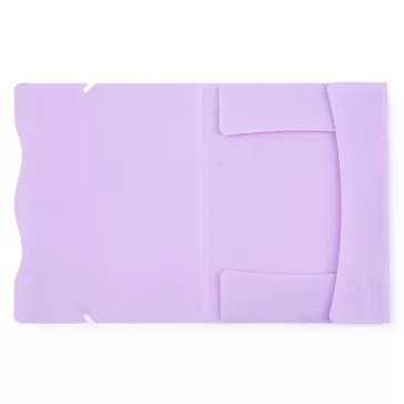 Gumis mappa PASTELINI PP A/4 lila