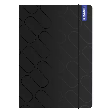 Gumis mappa ICO Student A/4 Black Prémium