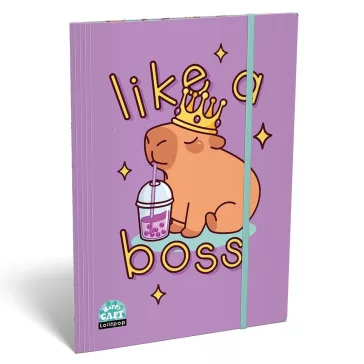 Gumis mappa LIZZYSULI A/4 Lollipop Capybara
