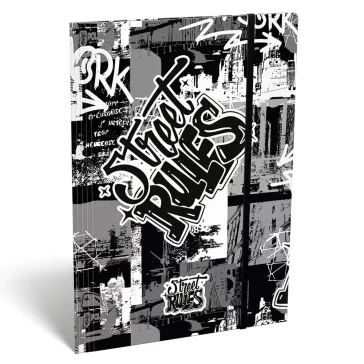 Gumis mappa LIZZYSULI A/4 Streer rules