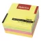 Öntapadós jegyzettömb OPTIMA 75x75mm neon mix 450 lap