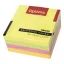 Öntapadós jegyzettömb OPTIMA 75x75mm neon mix 450 lap