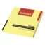 Öntapadós jegyzettömb OPTIMA 75x75mm neon sárga 100 lap