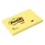 Öntapadós jegyzettömb 3M Post-it 655 76x127mm sárga 6x100 lap