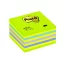 Öntapadós jegyzettömb 3M Post-it LP 2028NB 76x76mm lollipop zöld  450 lap