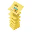 Öntapadós jegyzettömb 3M Post-it LP330N "Z" 76x76mm sárga 12x100 lap