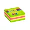STICK N Öntapadós jegyzettömb STICK'N 51x51mm neon zöld mix 250 lap