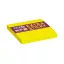 STICK N Öntapadós jegyzettömb STICK'N extra erős 76x76mm neon sárga 90 lap